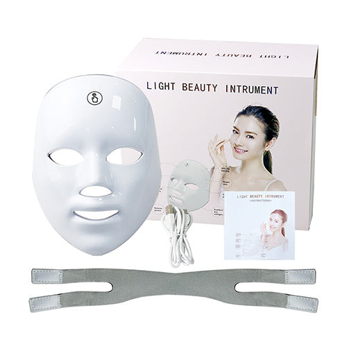 SANPKON LED Facial Mask – Skin Tightening, Rejuvenation, Whitening, and Moisturizing